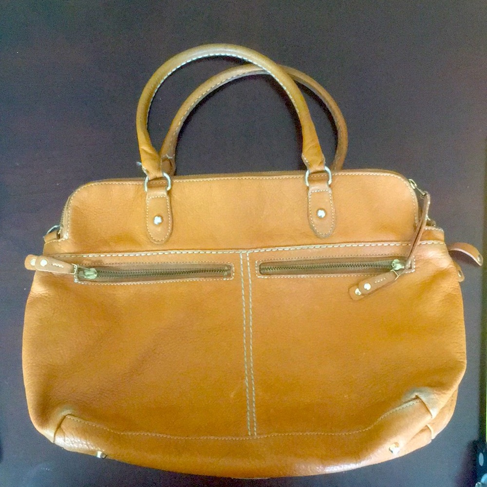 Roots Leather Bag